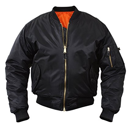 Amazon.com: Rothco MA-1 Flight Jacket: Sports & Outdoors