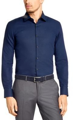 Hugo Boss Jenno Slim Fit Modified Point Collar Cotton Dress Shirt 15
