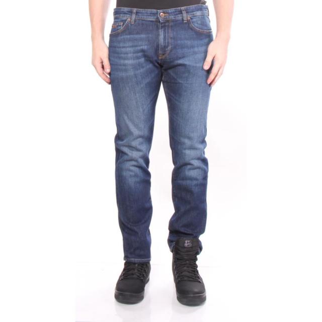 Buy Men Hugo Boss Jeans Maine 3 Relaxed Straight Blue Size 31/32