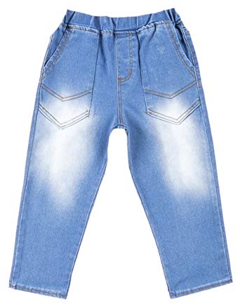 Amazon.com: Loose Kids Boys winter Husky Denim boys jeans pants Boys