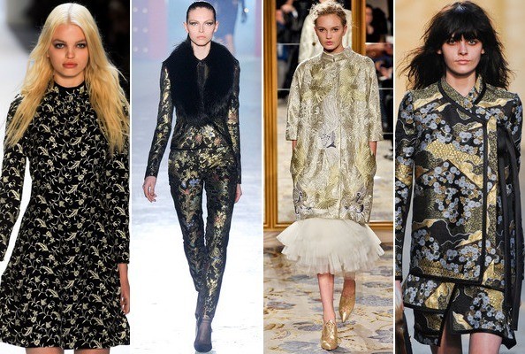 Brocade Beauties - The Top Trends From New York Fashion Week Fall