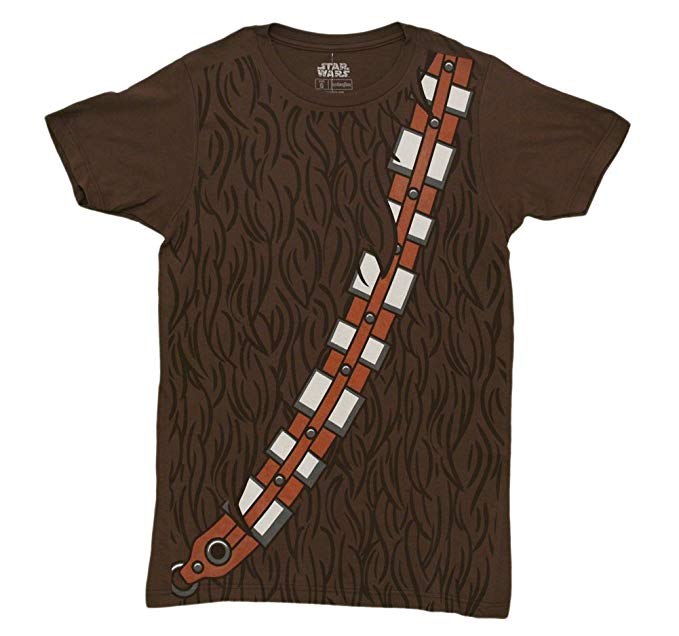 Amazon.com: Star Wars I Am Chewbacca Costume Adult T-Shirt: Clothing