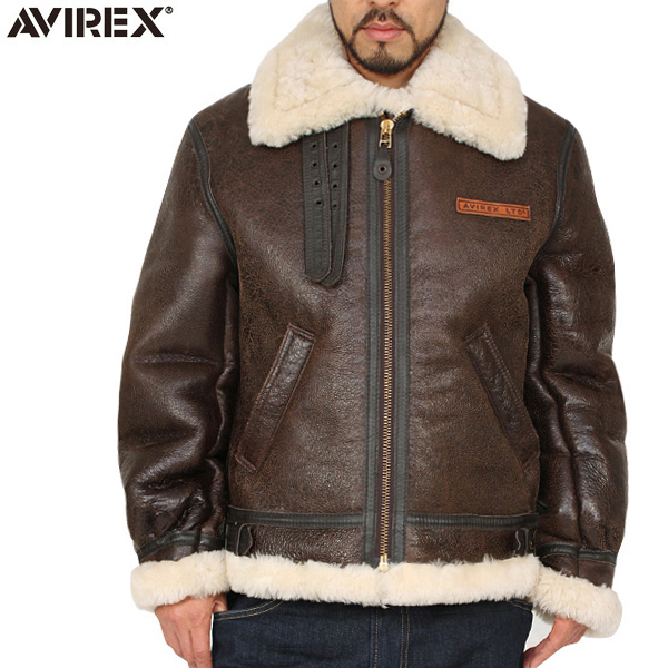 WAIPER RAKUTENICHIBATEN: AVIREX / avirex 2104 b-3 Sheepskin leather
