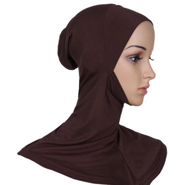 Hijab Headwear Full Cover Underscarf Ninja Inner Neck Chest Plain