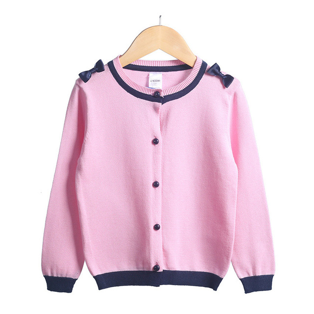 2 7 y baby girl cardigan kids sweater knitted cotton cardigans for