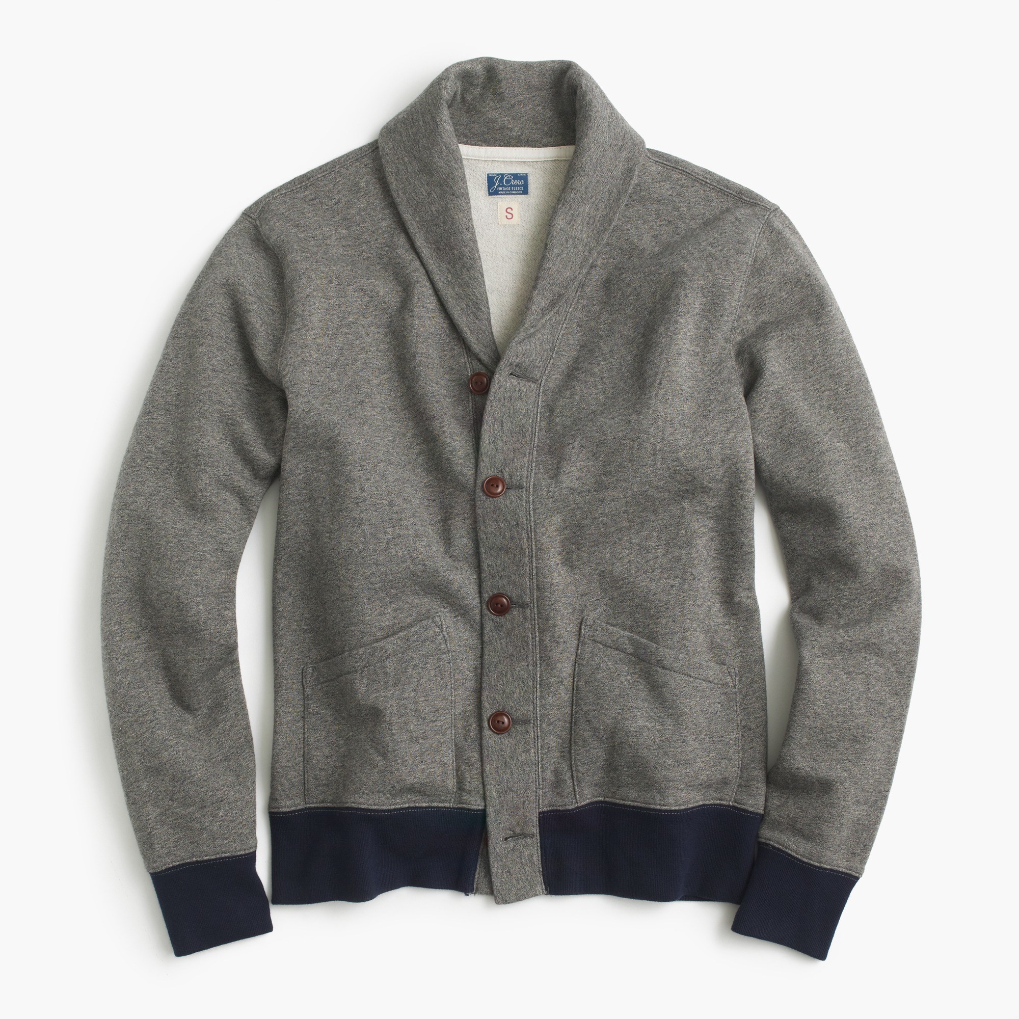 Cotton Shawl-Collar Cardigan Sweater : Men's Cardigans | J.Crew