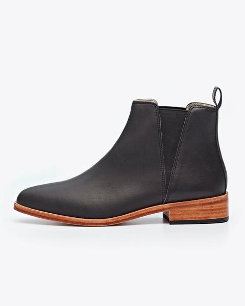 Women's Chelsea Boot Black | Ethically Made | Nisolo