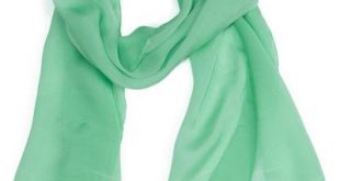 Silk Scarf | Womens Silk Chiffon Scarves in 4 Colors| Fishers Finery