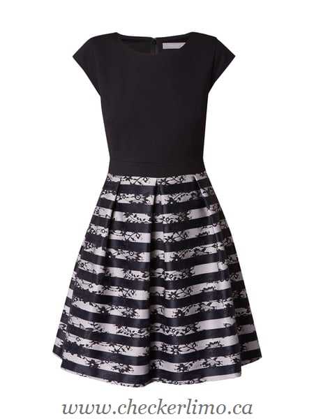 Christian Berg Cocktail - Women Cocktail dress with stripe pattern