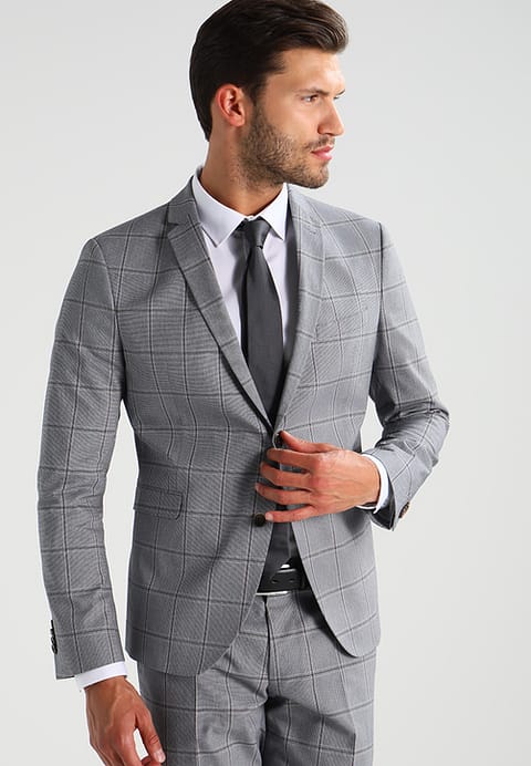 CINQUE CIPULETTI - Suit grey Men Clothing Suits & Ties,cinque