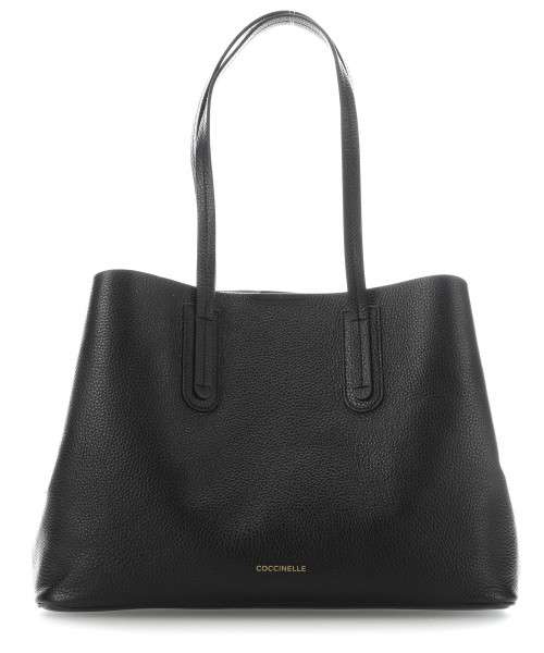 Coccinelle Dione Handbag grained cow leather black - E1DC5110201-001