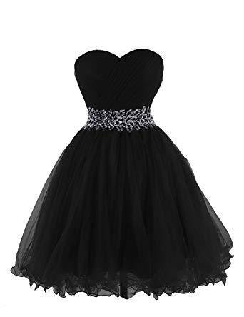 Amazon.com: Anlin Women's Sweetheart Tulle Cocktail Dress Homecoming