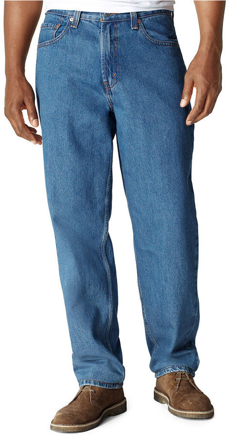 Levi's 560 Comfort Fit Jeans, $39 | Macy's | Lookastic.com