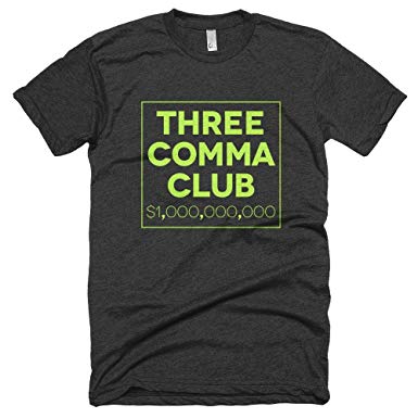 Amazon.com: Startup Drugz 3 Comma Club Male T-Shirts: Clothing