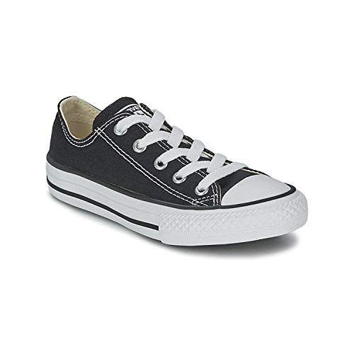Amazon.com | Converse All Star Low Black/White Kids/Youth Shoes