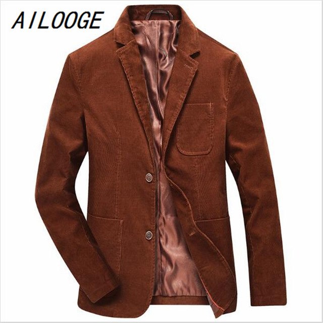 Aliexpress.com : Buy AILOOGE New Autumn Winter Men Corduroy Blazer