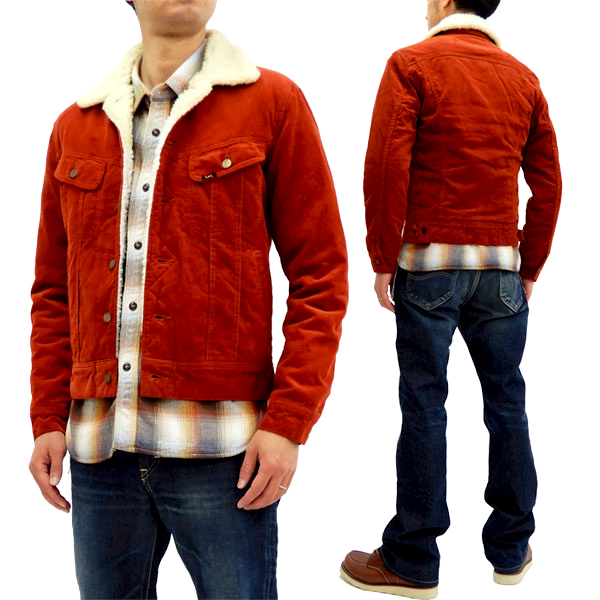 Pine-Avenue Clothes shop: Lee Men's Corduroy Sherpa Jacket Inspired