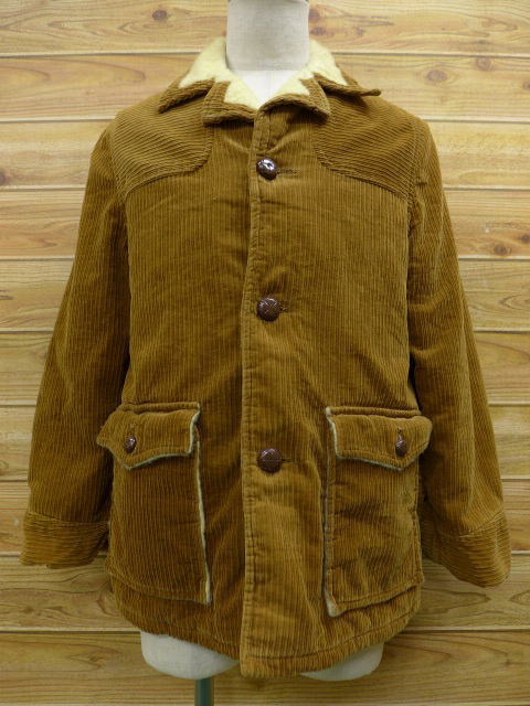 RUSHOUT: Vintage corduroy jackets Brown JACKET mens pre M size