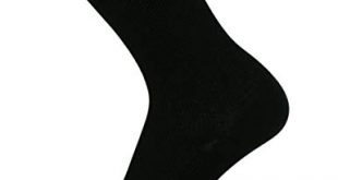 SOK 100% Cotton Socks - Men's 3-pair pack Thin - HIDDEN ELASTIC AT