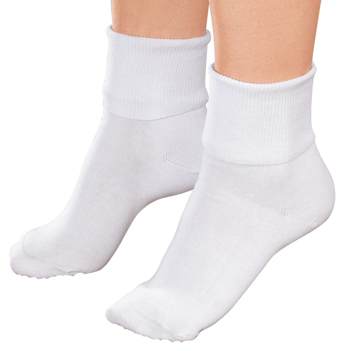 Prime Life Fibers - Buster Brown Women's 100% Cotton Socks - 3 Pair