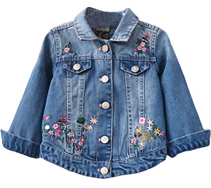 Denim Jackets with Embroidery