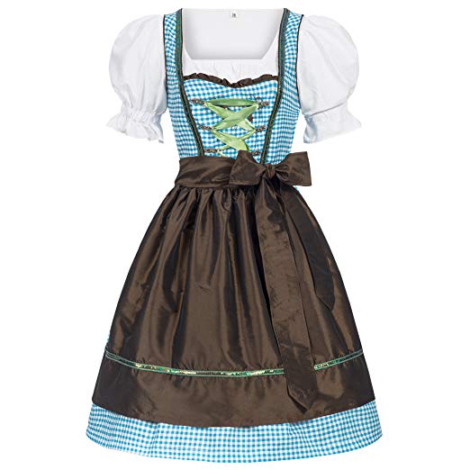 Amazon.com: Women's German Dirndl Dress Costumes for Bavarian