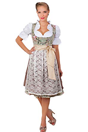 Amazon.com: Edelnice Trachtenmoden 2-Piece Dirndl Dress Authentic