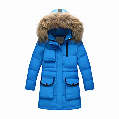 Amazon.com: Russian Winter Girls Duck Down Jackets Children Warm