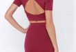Cut Out Two-Piece Backless Dress | Love Sujeiry