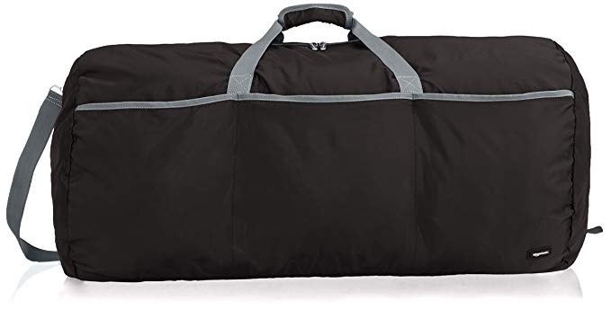 Amazon.com: AmazonBasics Large Duffel Bag, Black