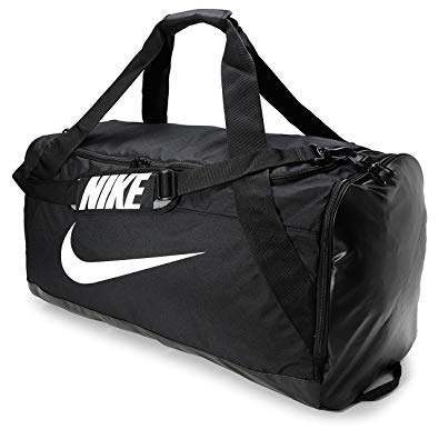 Amazon.com | Nike Brasilia Extra Large Duffel Bag Black/Black/White