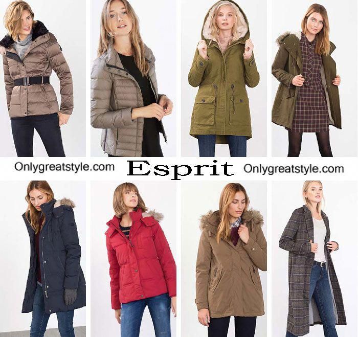 Esprit down jackets fall winter 2016 2017 for women #Women'scoats