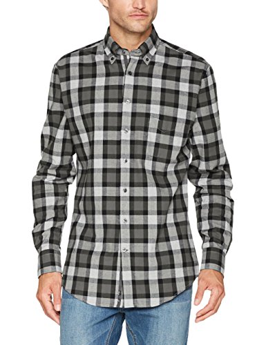 FYNCH-HATTON Men's Flannel Combi Check, B.D, 1/1, CF Casual Shirt