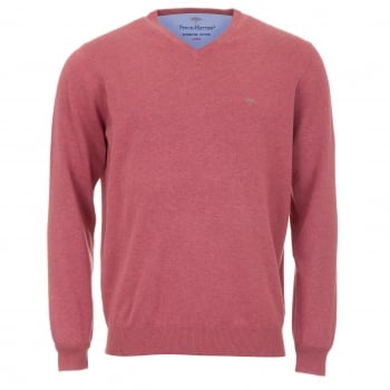Fynch-Hatton Superfine Sweater - Coral Pink
