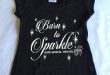 Sparkle Shop *NEW* Glitter Shirt u2013 BORN TO SPARKLE | Hope Musical