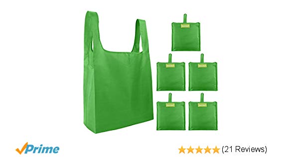 Amazon.com: BeeGreen Cute-Reusable-Grocery-Bags-Green-Eco Friendly