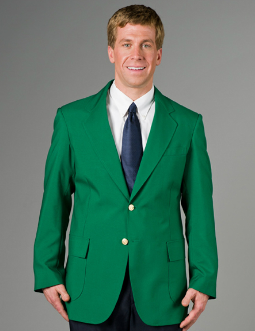 Kelly Green Mens Blazer, Machine Washable, from $89