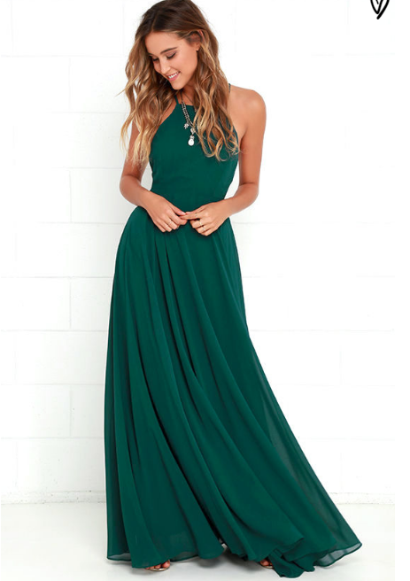 simple Prom Dress,backless Prom Dress,modest Prom Dress,green