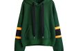 Amazon.com: Womens Green Hooded Pullover, Corriee Fashion Long