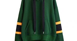 Amazon.com: Womens Green Hooded Pullover, Corriee Fashion Long