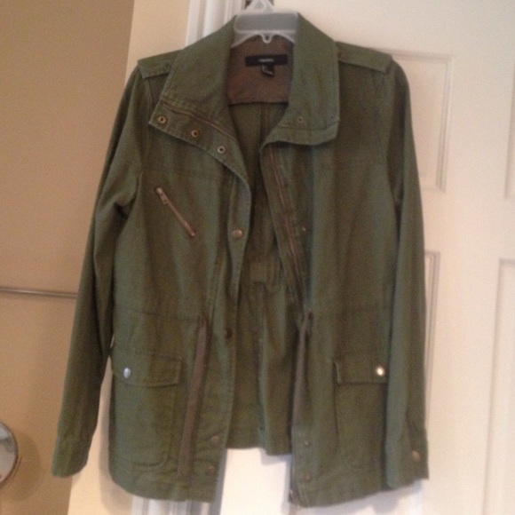 Forever 21 Jackets & Coats | Army Green Jacket | Poshmark
