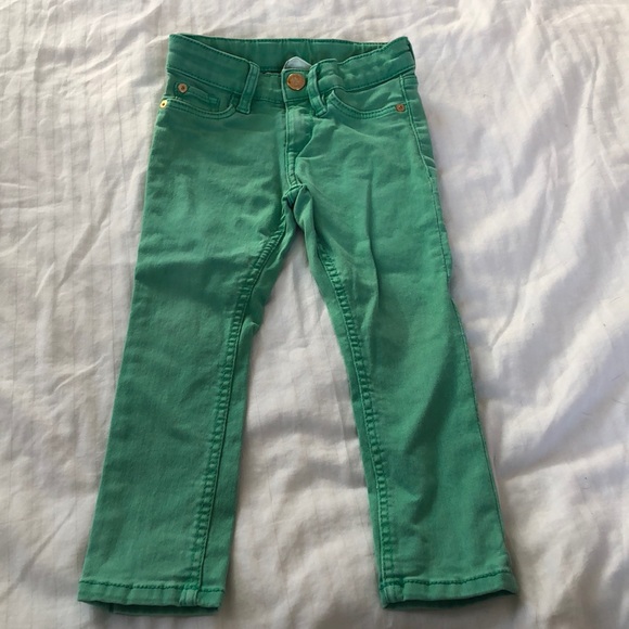 H&M Bottoms | Green Jeans | Poshmark
