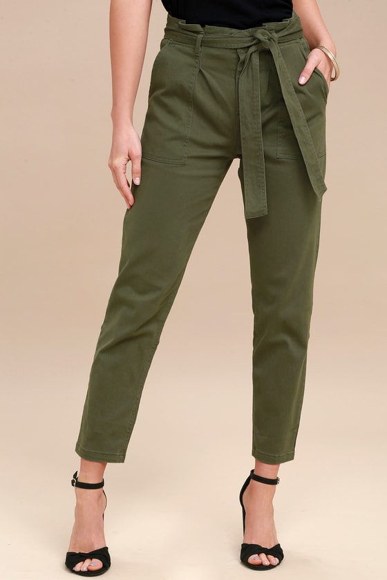 A green pair of pants fits every occasion