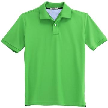 polo shirt, China Men's Plain Green Polo Shirt Manufacturer & Supplier
