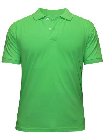 Buy T-shirts Online | Nologo Light Green Polo T-shirt | Nologo-pt