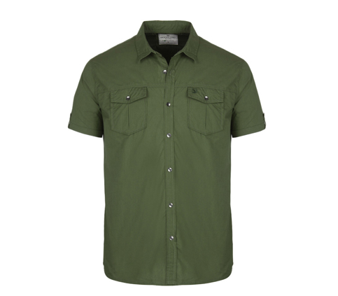 Half Sleeve Woodland Green Shirts MHOS 17, Size: S, Rs 2195 /piece