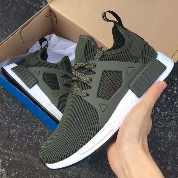 New Fashion Casual NMD XR1 Fall Olive Green Sneakers Women Men Youth