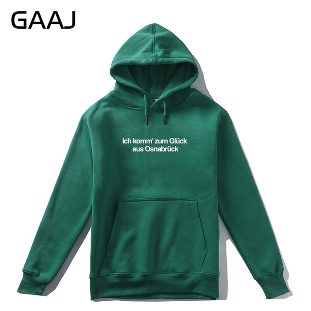 2017 New Top Quality Clothes Hoodie Oversized kanye Green Men