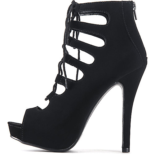 Women's Patron-S High Heel Dress Shoe Black | Shiekh Shoes