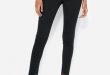 Super High Waisted Denim Perfect Ankle Leggings | Express